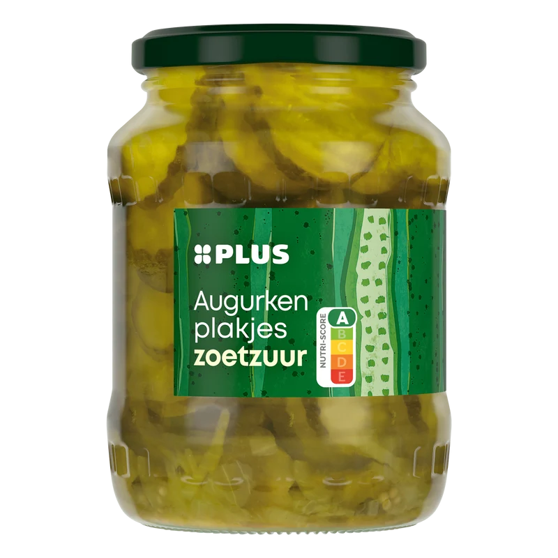 Augurk plakjes zoetzuur