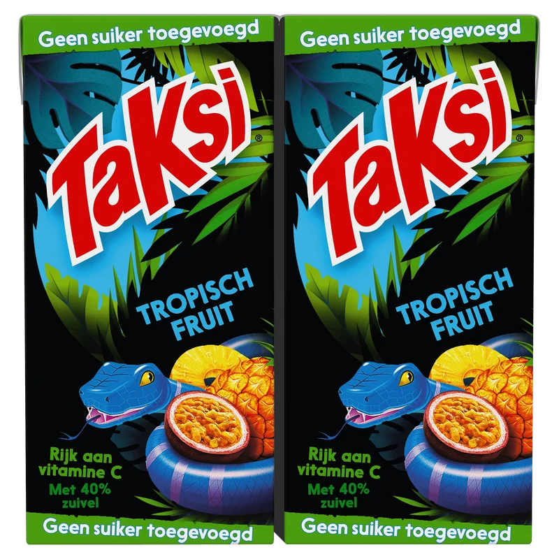 Taksi Tropisch fruit geen suiker 10-pack