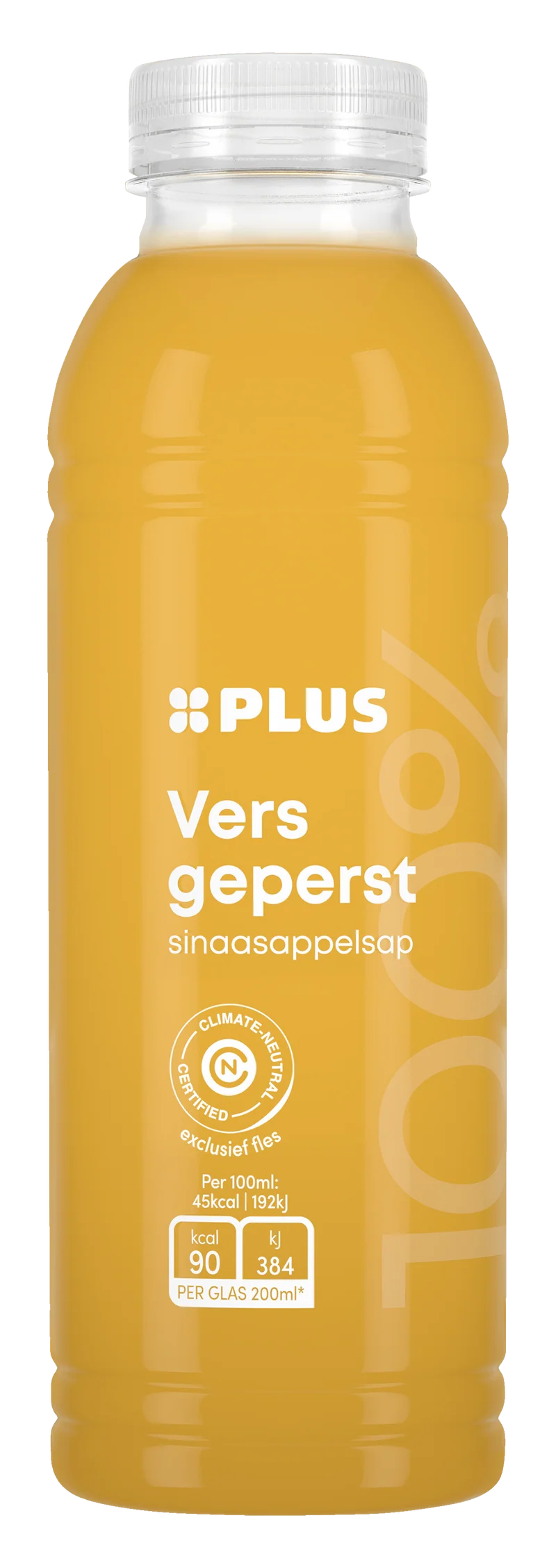 100% zelf geperst sinaasappelsap