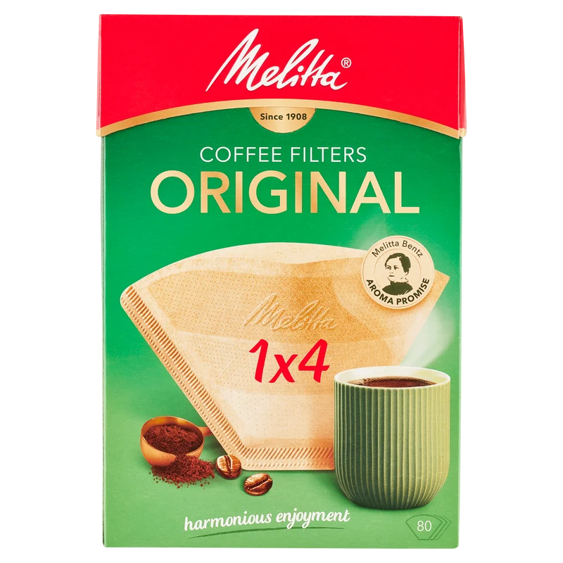Melitta Koffiefilters original 1x4 bruin