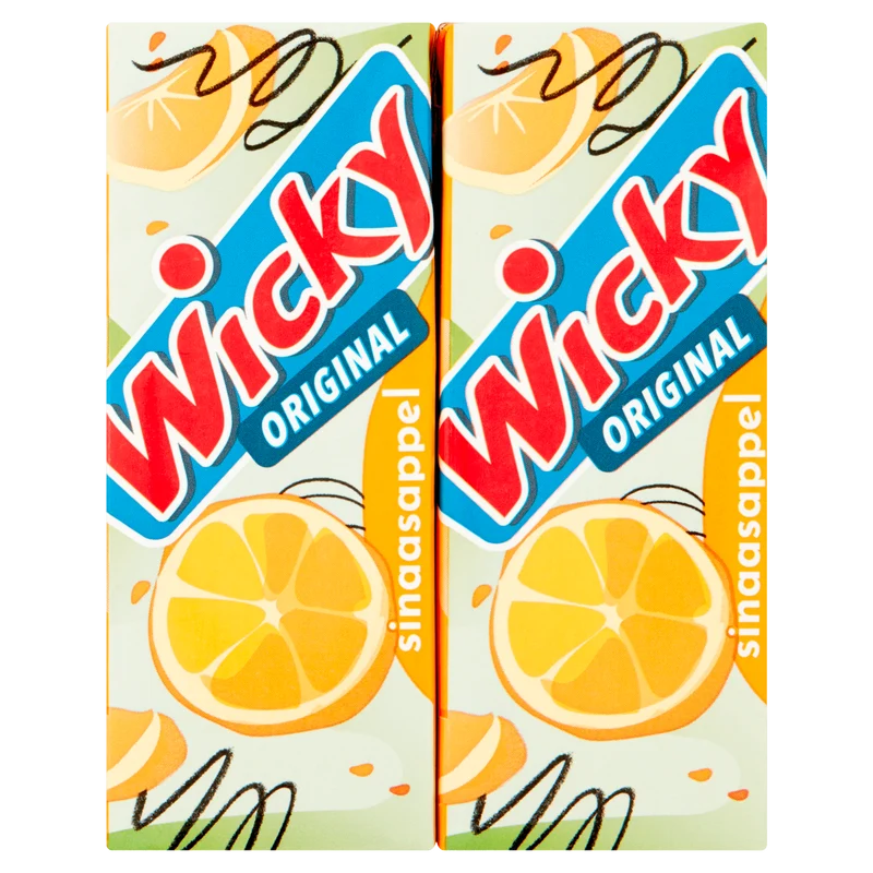 Wicky Original sinaasappel 6-pack