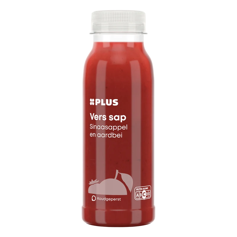 Vers sap sinaasappel aardbei
