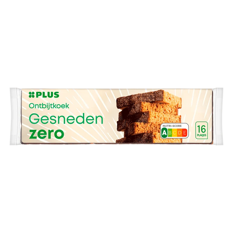 Ontbijtkoek Zero gesneden