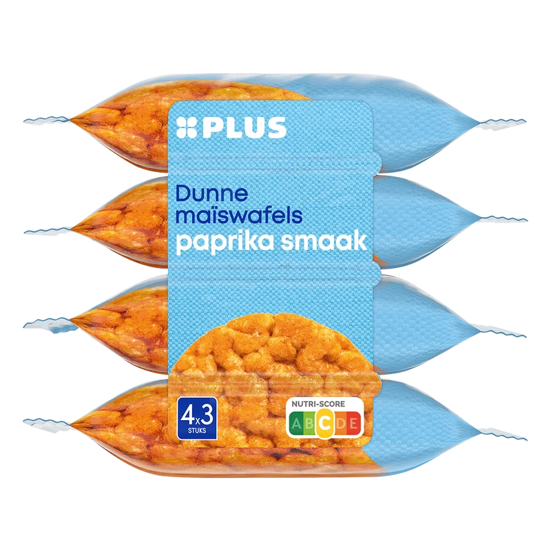 Maiswafels Paprika