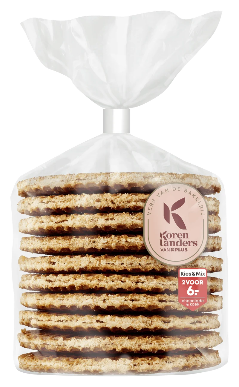 Korenlanders Roomboter stroopwafels