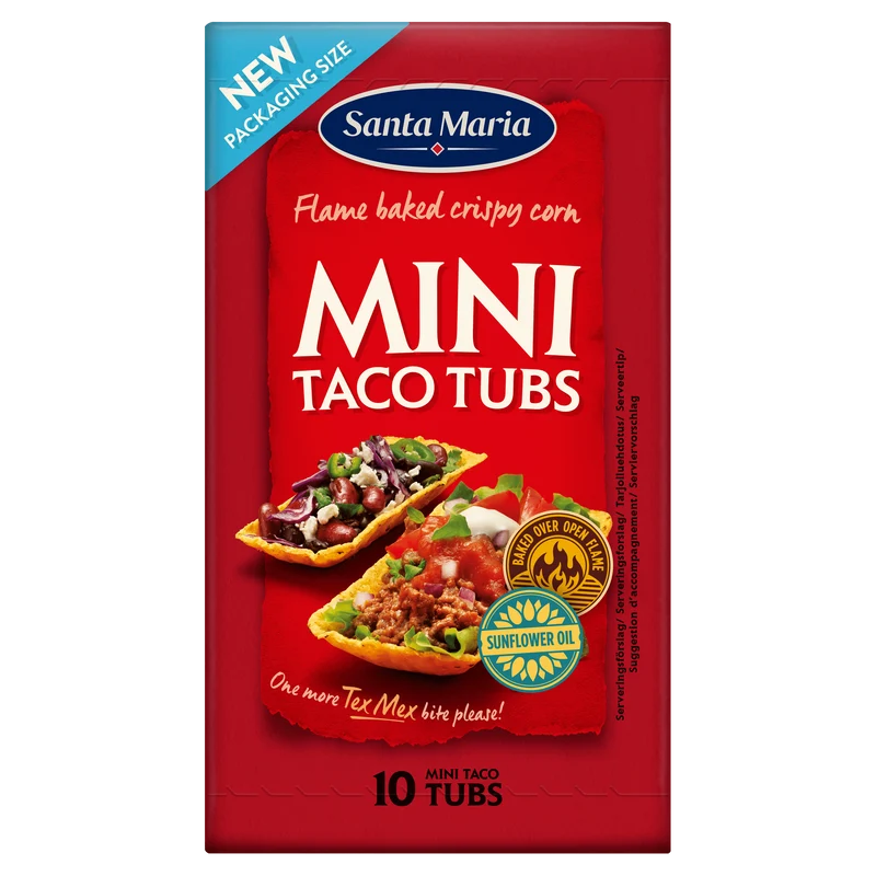 Santa Maria Mini Taco Tubs