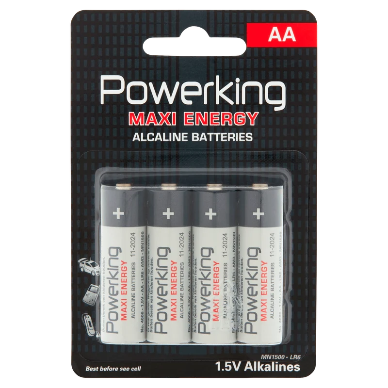 Powerking Alkaline batterijen AA