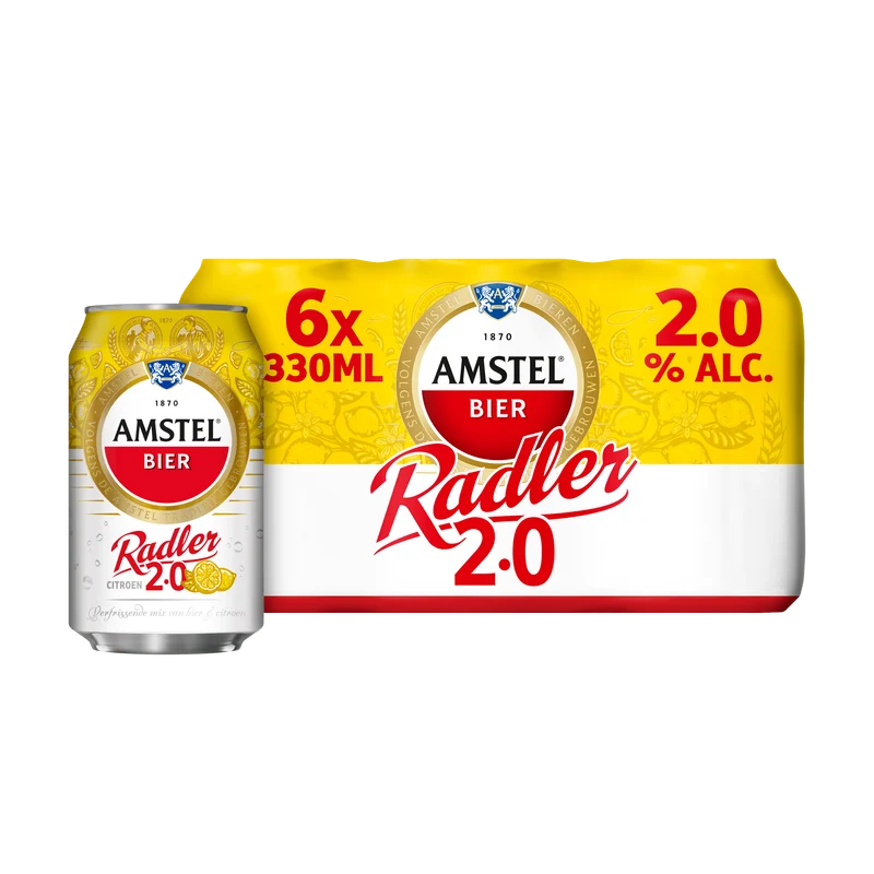 Amstel Radler citroen bier blik