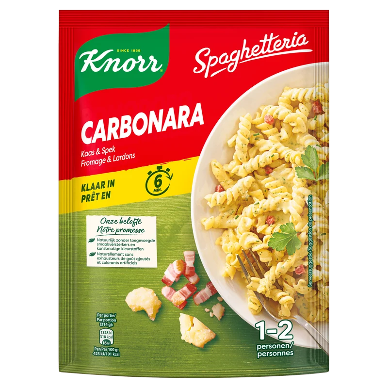 Knorr Pastagerecht Carbonara