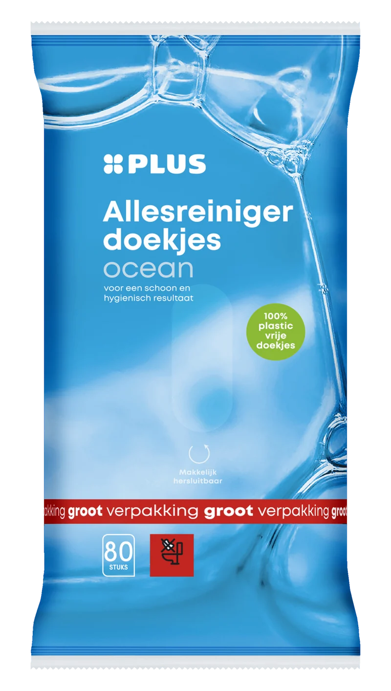 Allesreiniger doekjes ocean plasticvr.