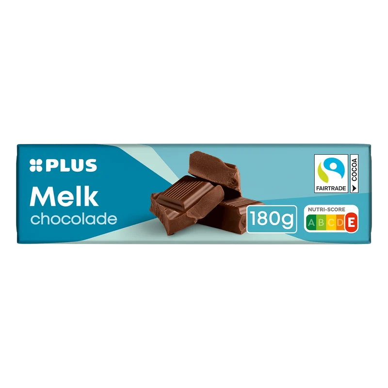 Chocoladereep melk Fairtrade