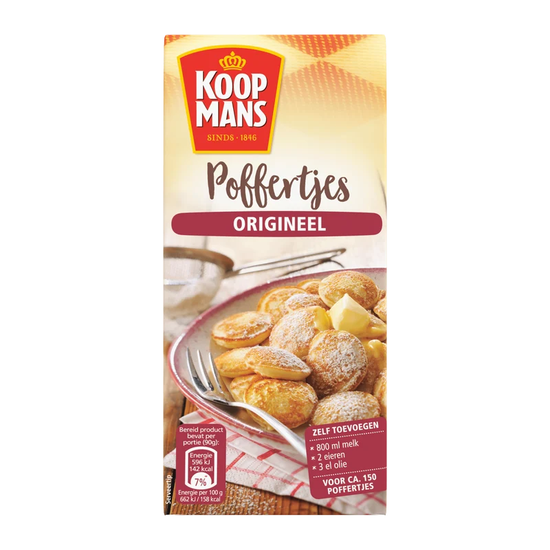 Koopmans Poffertjesmix origineel