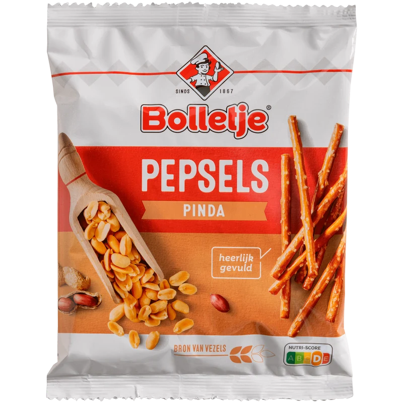 Bolletje Pinda pepsels