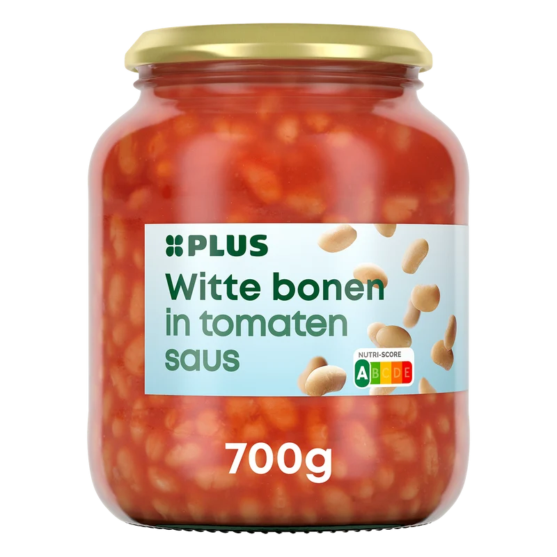 Witte bonen in tomatensaus