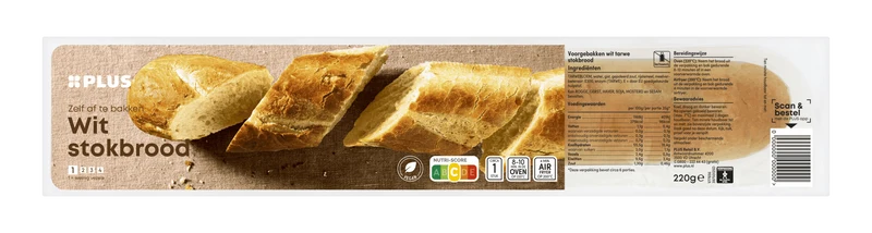 Stokbrood wit