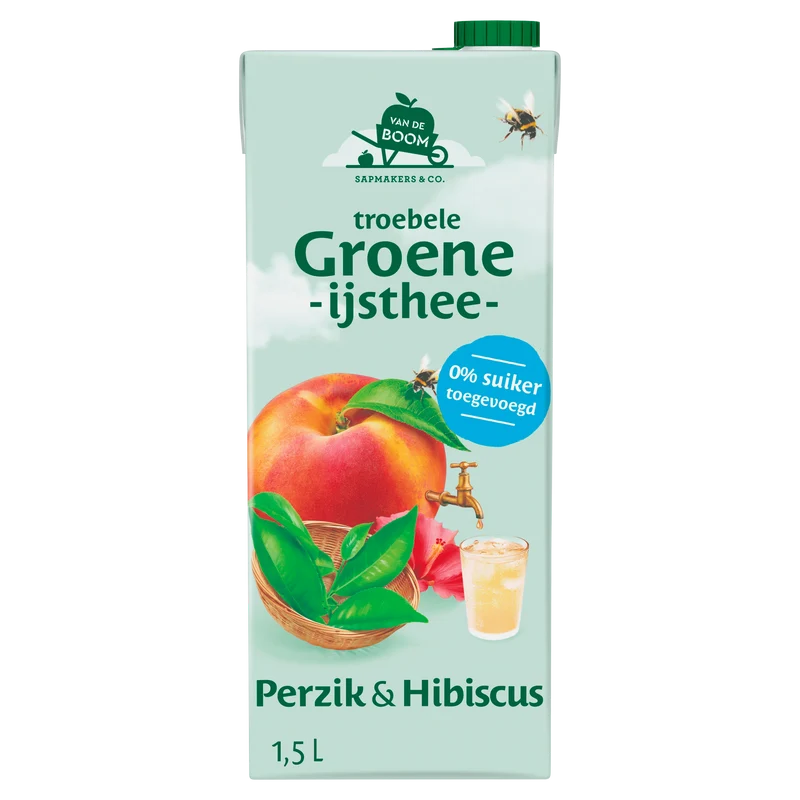 Van de Boom Groene thee perzik