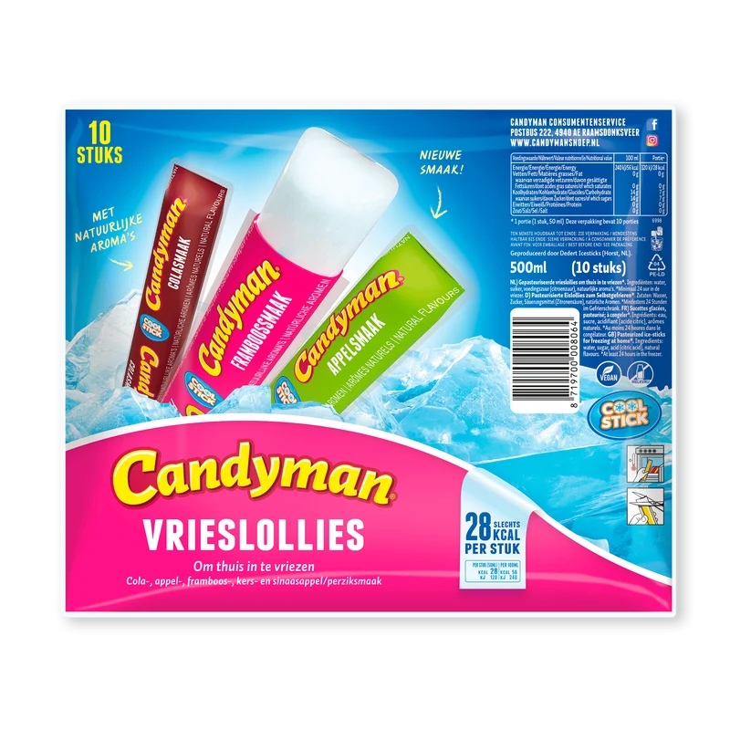Candyman Vrieslollies