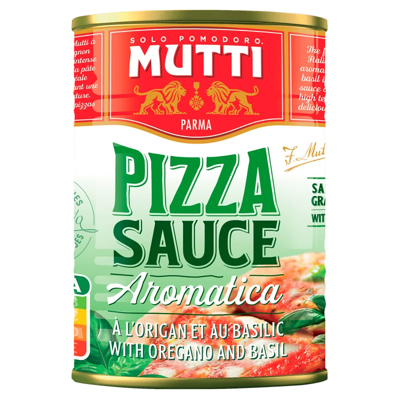 Mutti Pizzasaus Aromatizzata