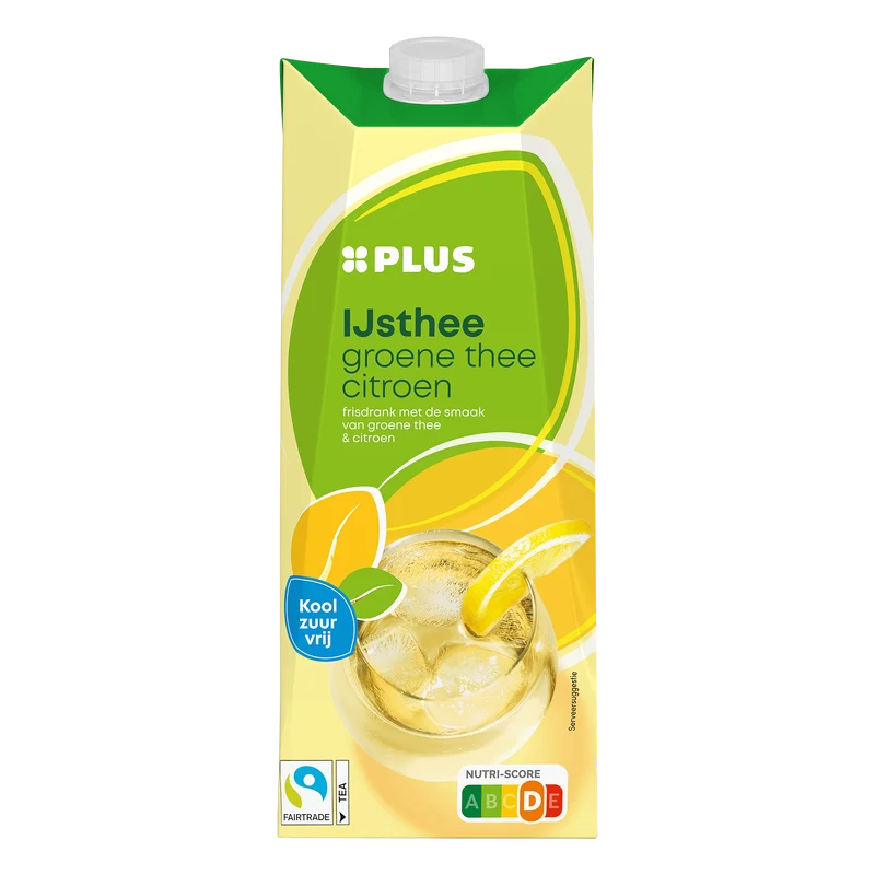 IJsthee groene thee citroen Fairtrade