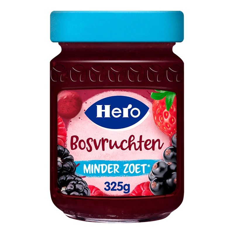 Hero Jam minder zoet bosvruchten