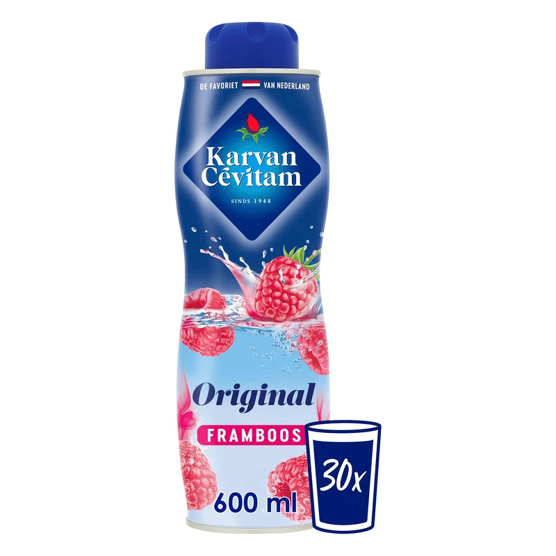 Karvan Cévitam Original framboos siroop