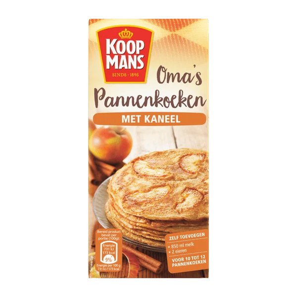 Koopmans Oma's pannenkoekenmix kaneel