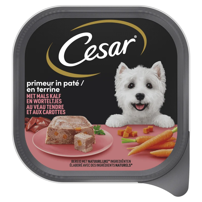 Cesar Primeur - Kalf Pate - Hondenvoer