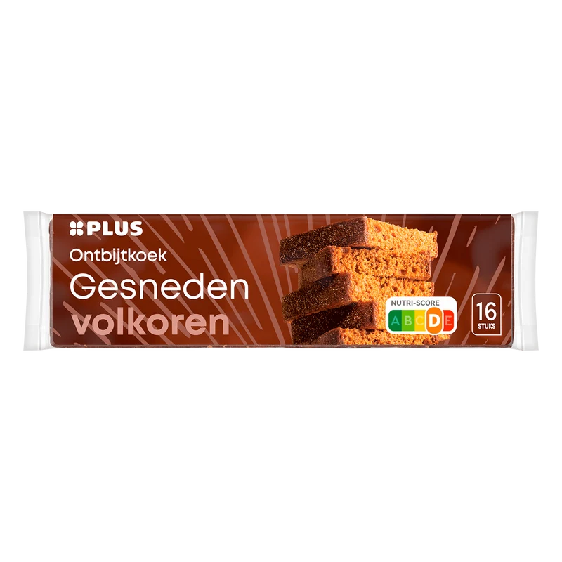Ontbijtkoek Volkoren gesneden