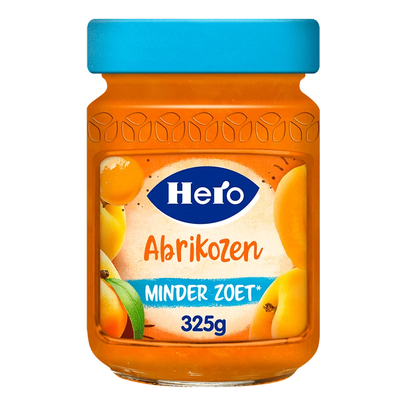 Hero Jam minder zoet abrikozen