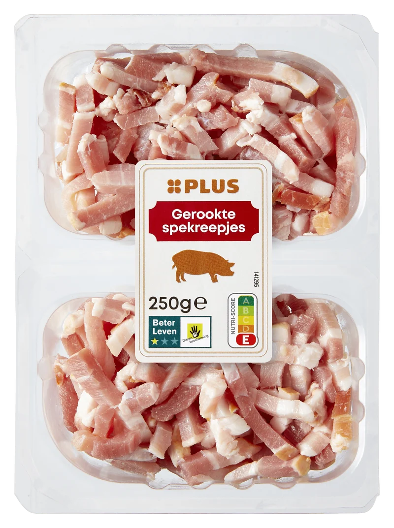 Gerookte spekreepjes