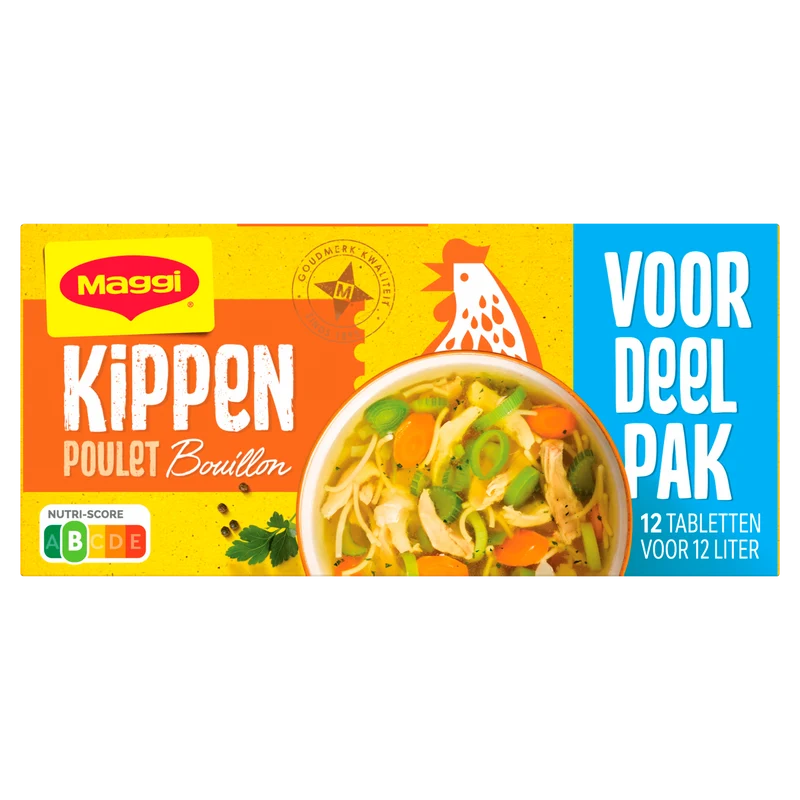 Maggi Bouillon kippen 12 blokjes