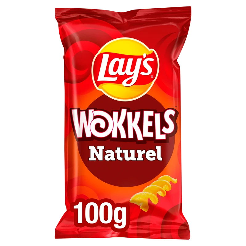 Lays Wokkels chips naturel