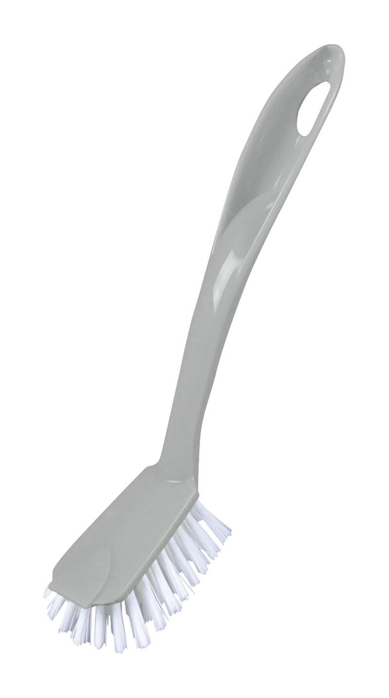 Afwasborstel plastic grijs