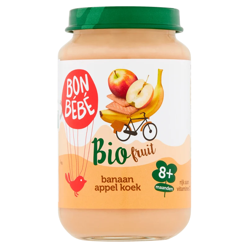 Bonbebe Bio 8mF0804 banaan appel koek