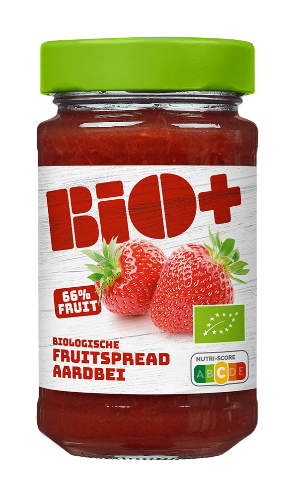 BIO+ Aardbeien Fruitspread