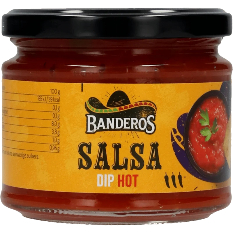 Banderos Salsa dip hot
