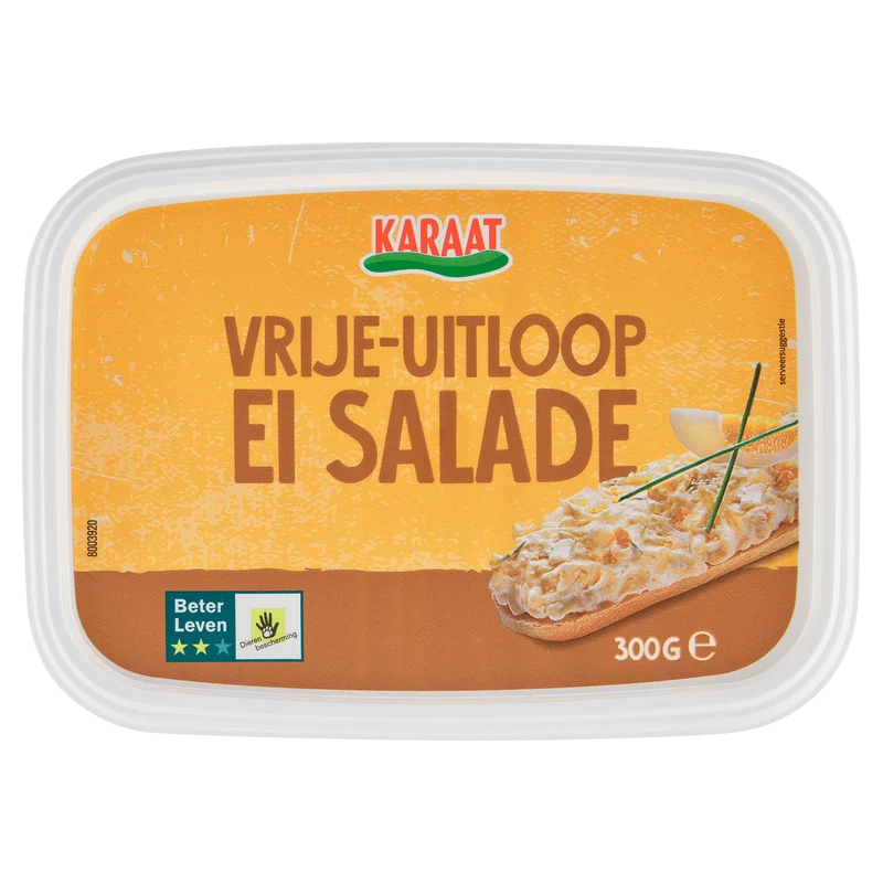 Karaat Vrije-uitloop eisalade