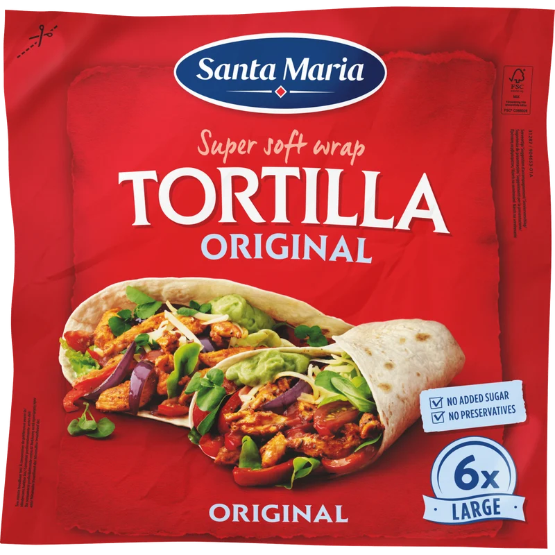 Santa Maria Tortilla original large