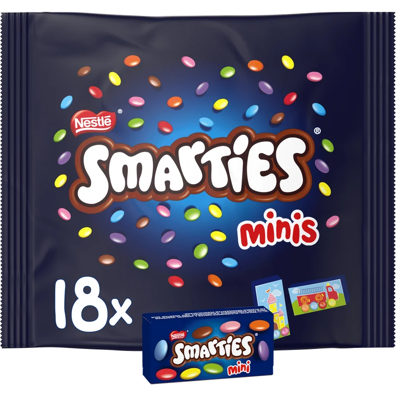 Smarties Mini melk chocolade uitdeelzak