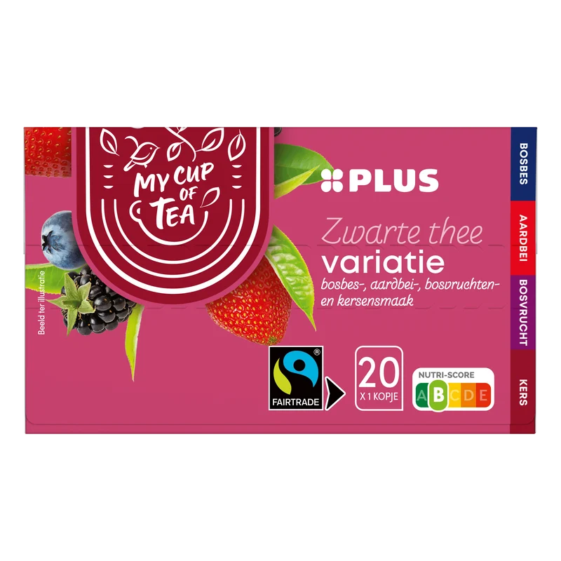 Thee Fruitvariatie Rood Fairtrade