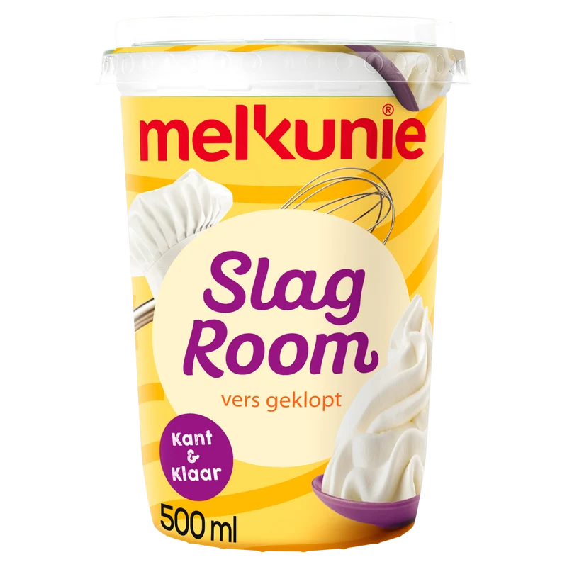 Melkunie Geklopte slagroom kant & klaar