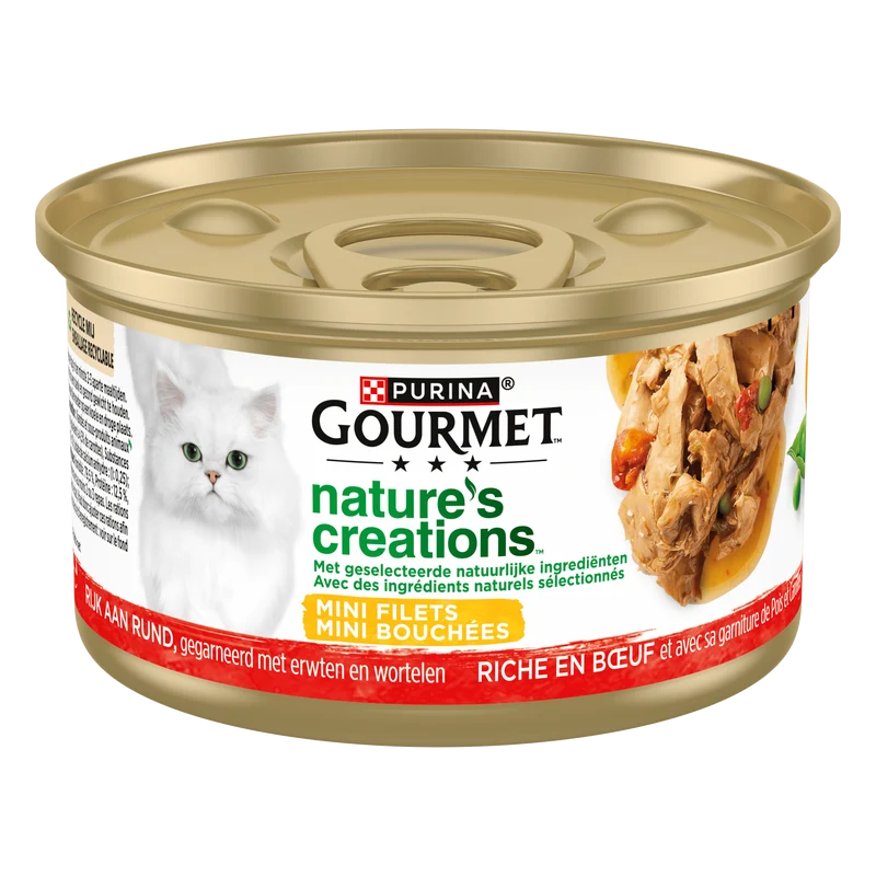 Gourmet Nature's Creations kattenvoer rund