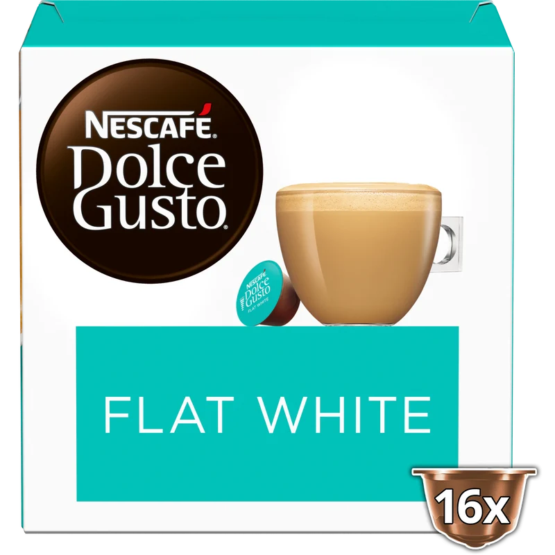 Nescafe Dolce Gusto koffiecups flat white