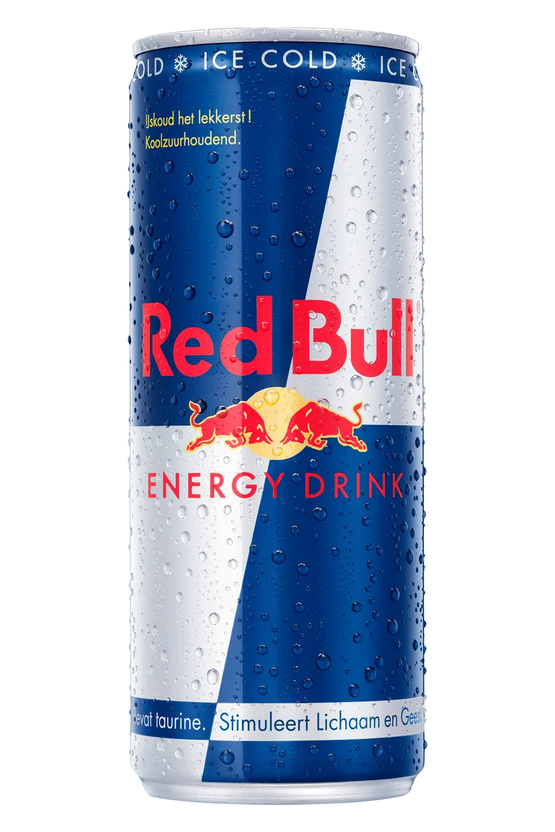 Red Bull Energy drink gekoeld
