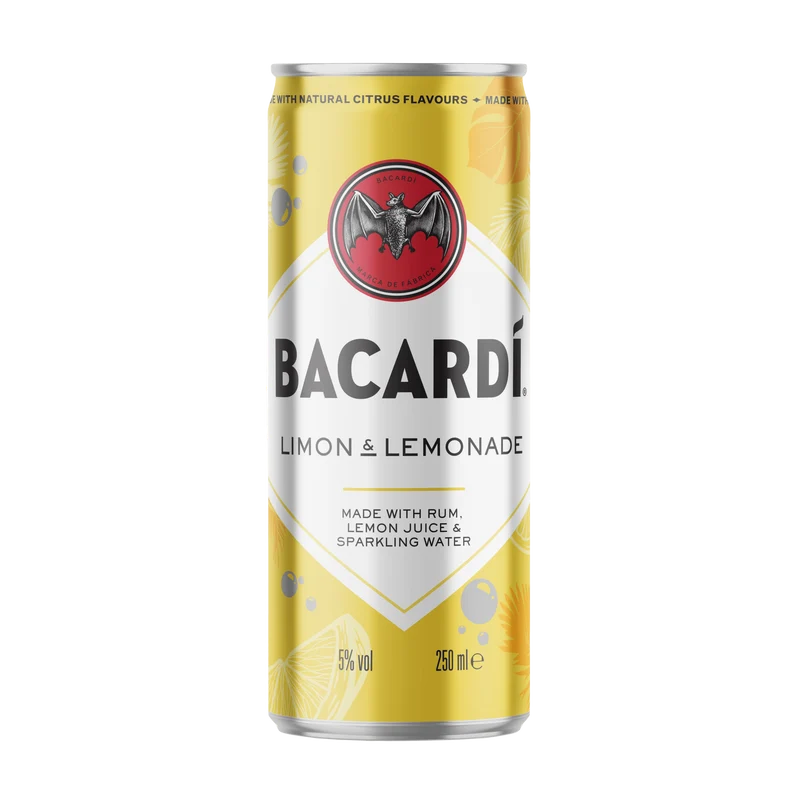 Bacardi Limon & lemonade
