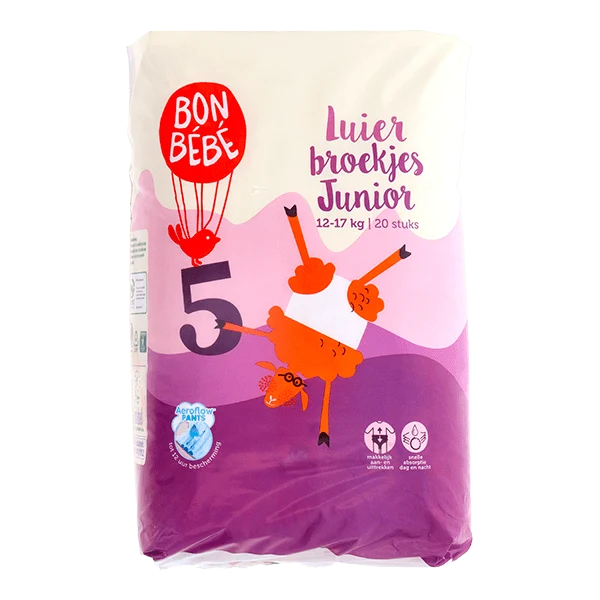 Bonbebe Luierbroekjes 5 junior 2-17 kg
