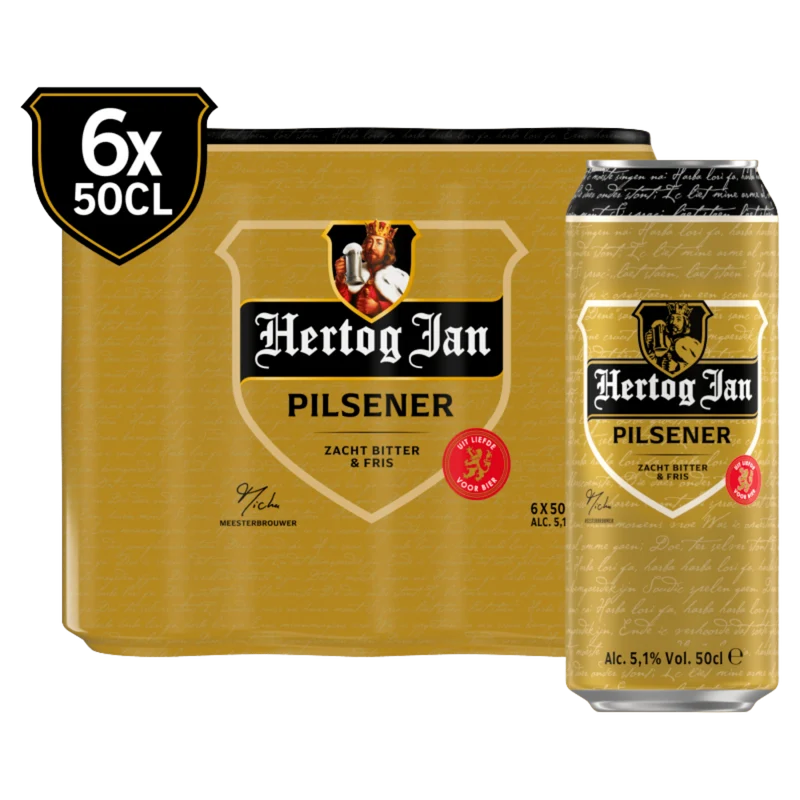 Hertog Jan Traditioneel natuurzuiver pilsener