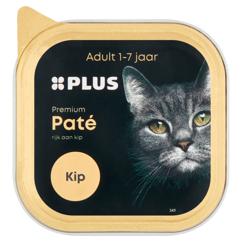 Premium Katten paté Kip