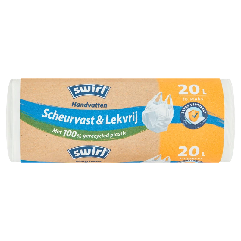 Swirl Scheurvast & Lekvrij Handvat 20L