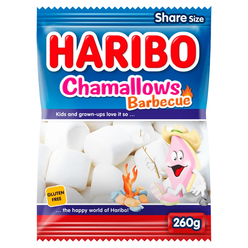 Haribo Chamallows Barbecue Marshmallows
